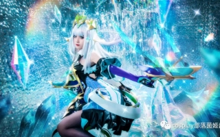 cos：王者荣耀同人虞姬启明星使cos正片@秋楚楚，去摘那颗星