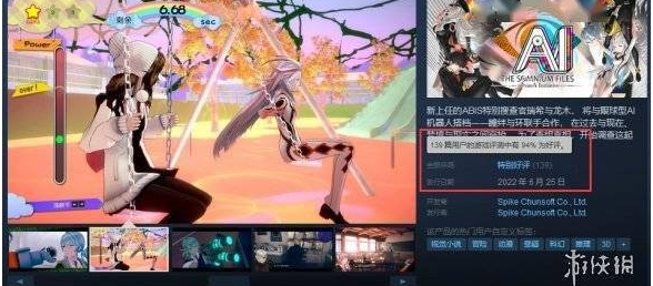 《AI梦境档案：涅槃计划》Steam好评率93%