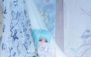 cos：初音韶华cos正片@溯兮