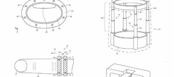 苹果“可伸展环设备”VR指环专利：手指佩戴！延伸变形