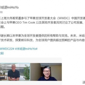 米哈游大伟哥对话苹果CEO，入选iPhone年度游戏的原神，不简单 ...